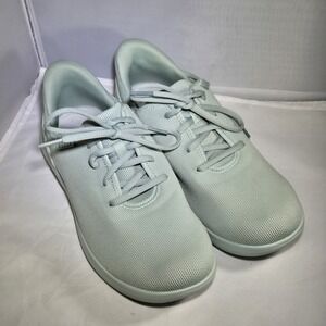 Kizik Madrid Eco Knit Slip-on Athletic Shoes Sage Green Women's Size 10.5 Wide‎